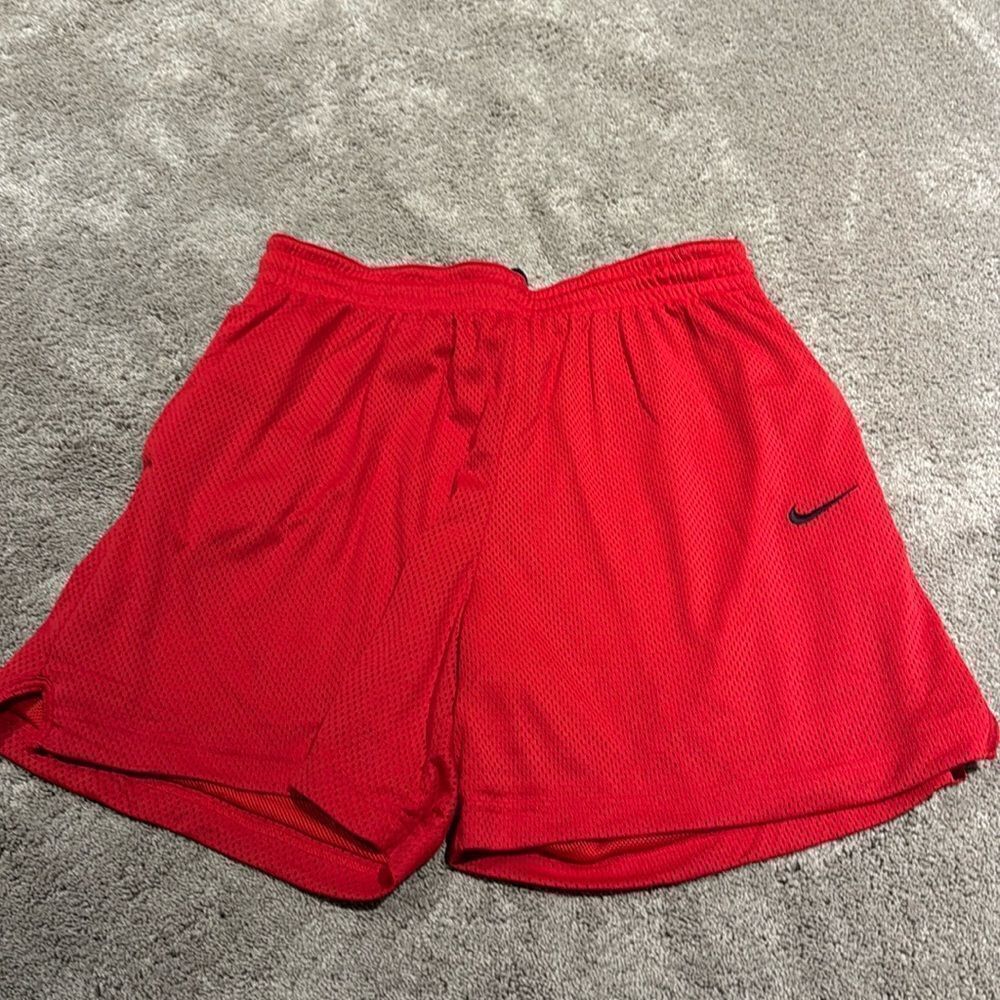 Nike Men’s athletic shorts! Size XL Red. Very good condition